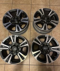 2018 Toyota Tacoma rims