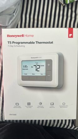Brand New Never Used Honeywell Home T5 Programmable Thermostat-7 Day Scheduling