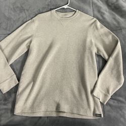 Mens Light Grey Crewneck