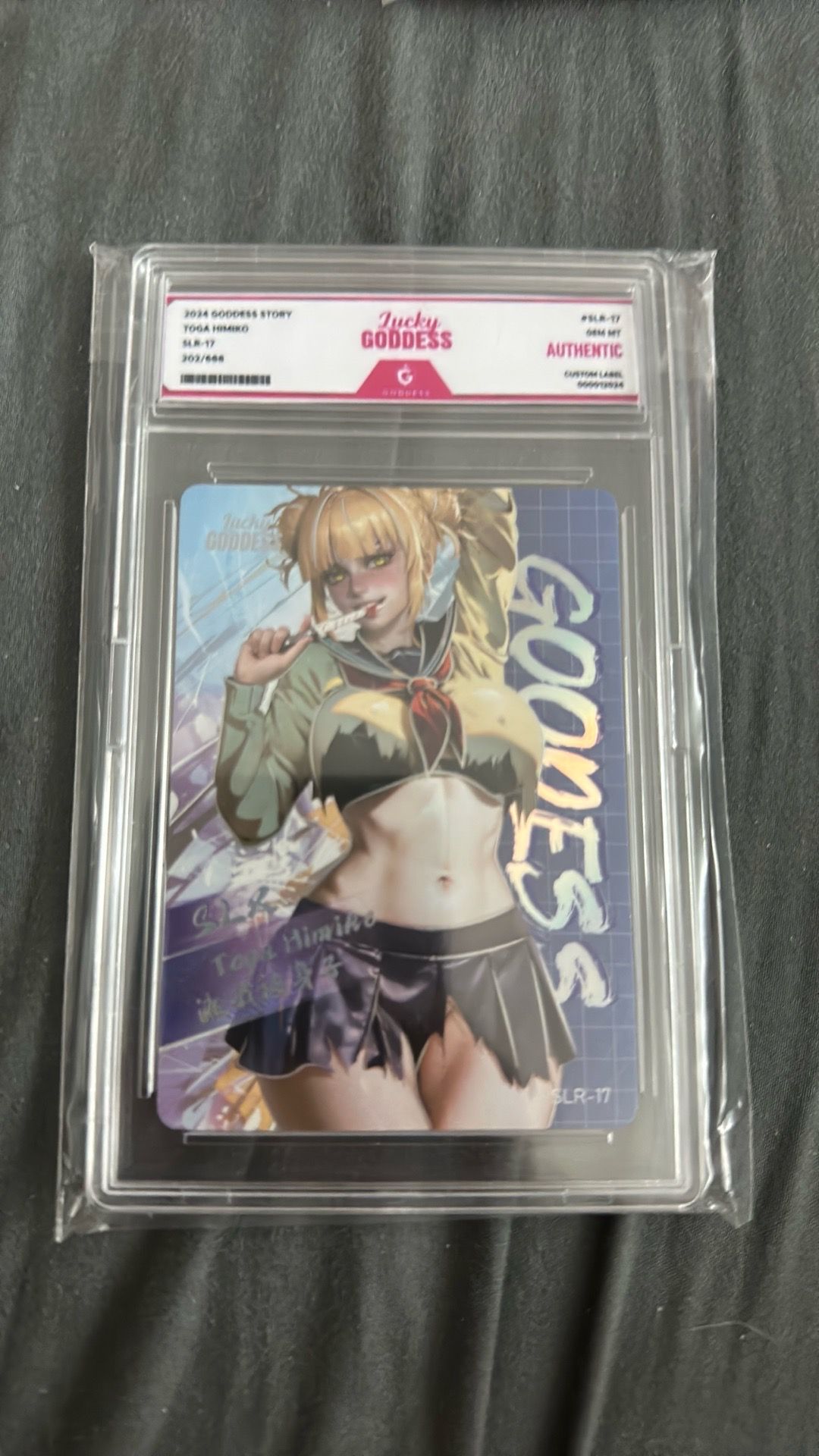 2024 Goddess Story Toga Himiko SLR-17 #202/688 Lucky Goddess Custom Slab