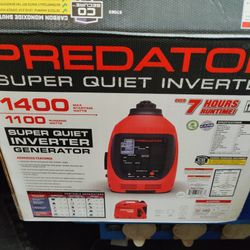 NEW Predator SUPER quiet Generator Inverter