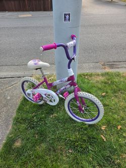 Kids Bike Huffy Seastar 16", Foot Break, 3-7 years, Very Good Condition