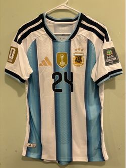 Enzo Fernandez Argentina 🇦🇷 Home Kit