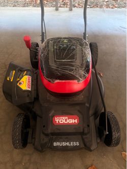 Hyper Tough 2x20 Volts Max 18-inch Brushless Side-discharge Lawn Mower