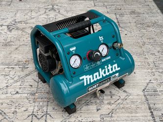 Makita MAC100Q Quiet Series, 1/2 HP, 1 Gallon Compact, Oil-Free, Electric Air Compressor
