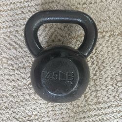 45lb Cast Iron Kettlebell