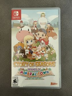Story Of Seasons Mineral Town Switch Game