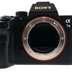 Sony a7 III 24.2MP Mirrorless Camera Body 4K SteadyShot Inside Black