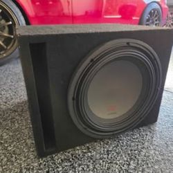 Alpine Type R
Best of its line up

2250watts max
2250 Max watts

12inch solid box
Top of the Line