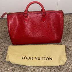 Louis Vuitton Speedy 35 Epi Red Bag for Sale in La Costa, CA