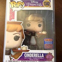 Cinderella Funko Pop with Pop protector