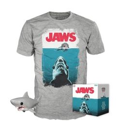 Jaws Tee & Viny Jaws Figure VAULTED Box Set Funko XS Size Shirt UNISEX