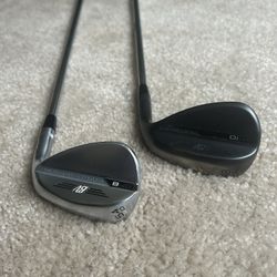 Titleist SM10 (58*) & SM8 (54*). Very Clean grooves and grips. $260 for both.  