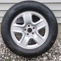 Tire With Rim And Bartec Rite Sensor