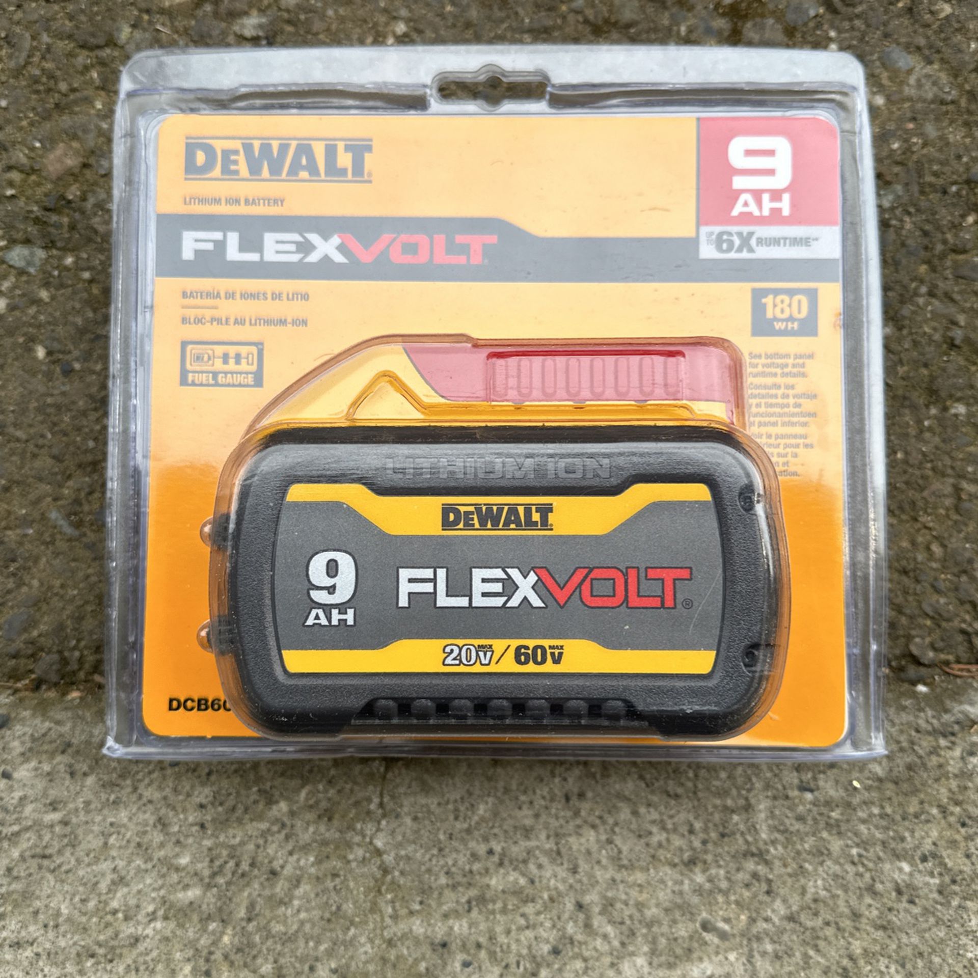 Dewalt 9ah Flexvolt Battery 