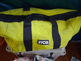 Ryobi tools in bag
