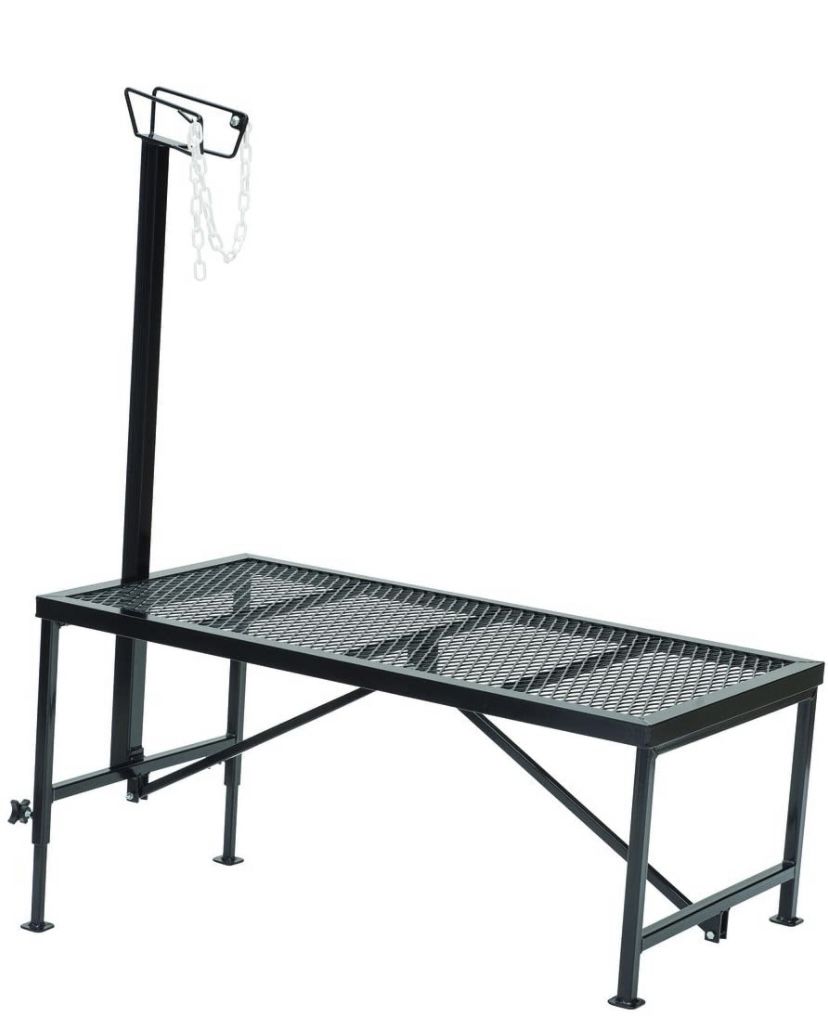Weaver Leather Livestock Steel Trim Stand - Adjustable and Durable Trimming Stand for Sheep, Goats,