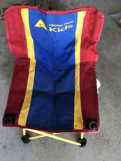 Kids folding camping chair