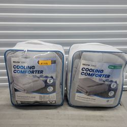 Below Zero Cooling Comforter King- Gray- Price for Each