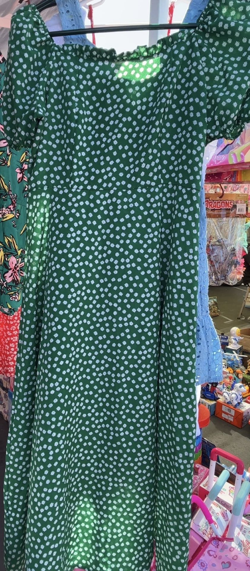 green sundress