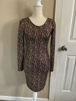 Black And Gold Party Dress