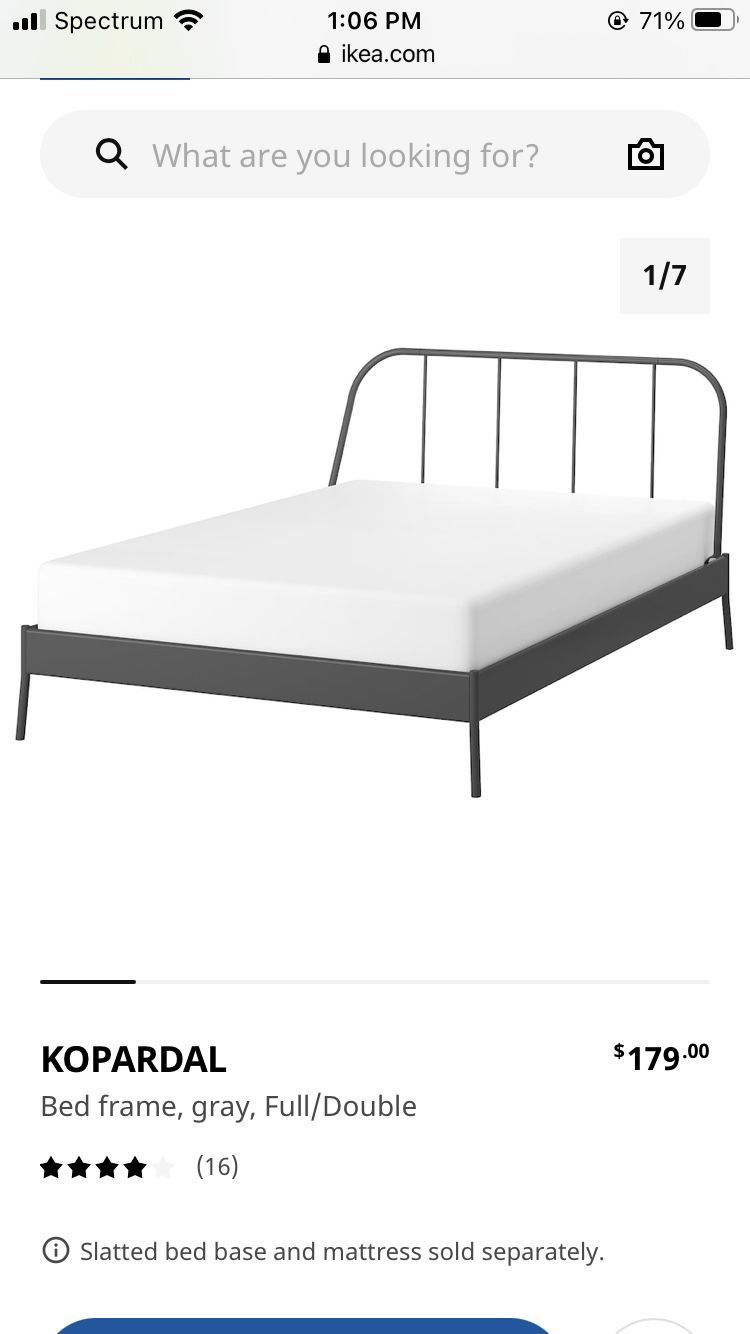 IKEA Kopardal Full Bed Frame