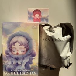 NEW POP MART skull panda l impressionnisme blossom