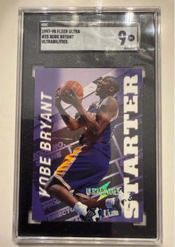 1997-98 Fleer Ultra Ultrabilities Starter #3S Kobe Bryant SGC-9