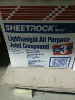 Sheetrock compound