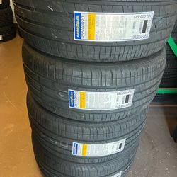 255/40/20 new Goodyear tires Tesla tires with foam 255/40r20 Llantas Nuevas para Tesla con esponja