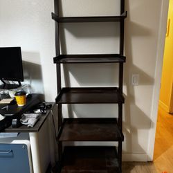 (2) Ladder Style Bookshelves 