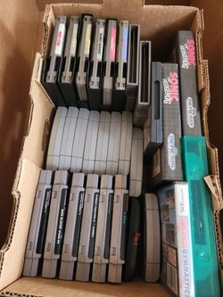 Nintendo games assorted
