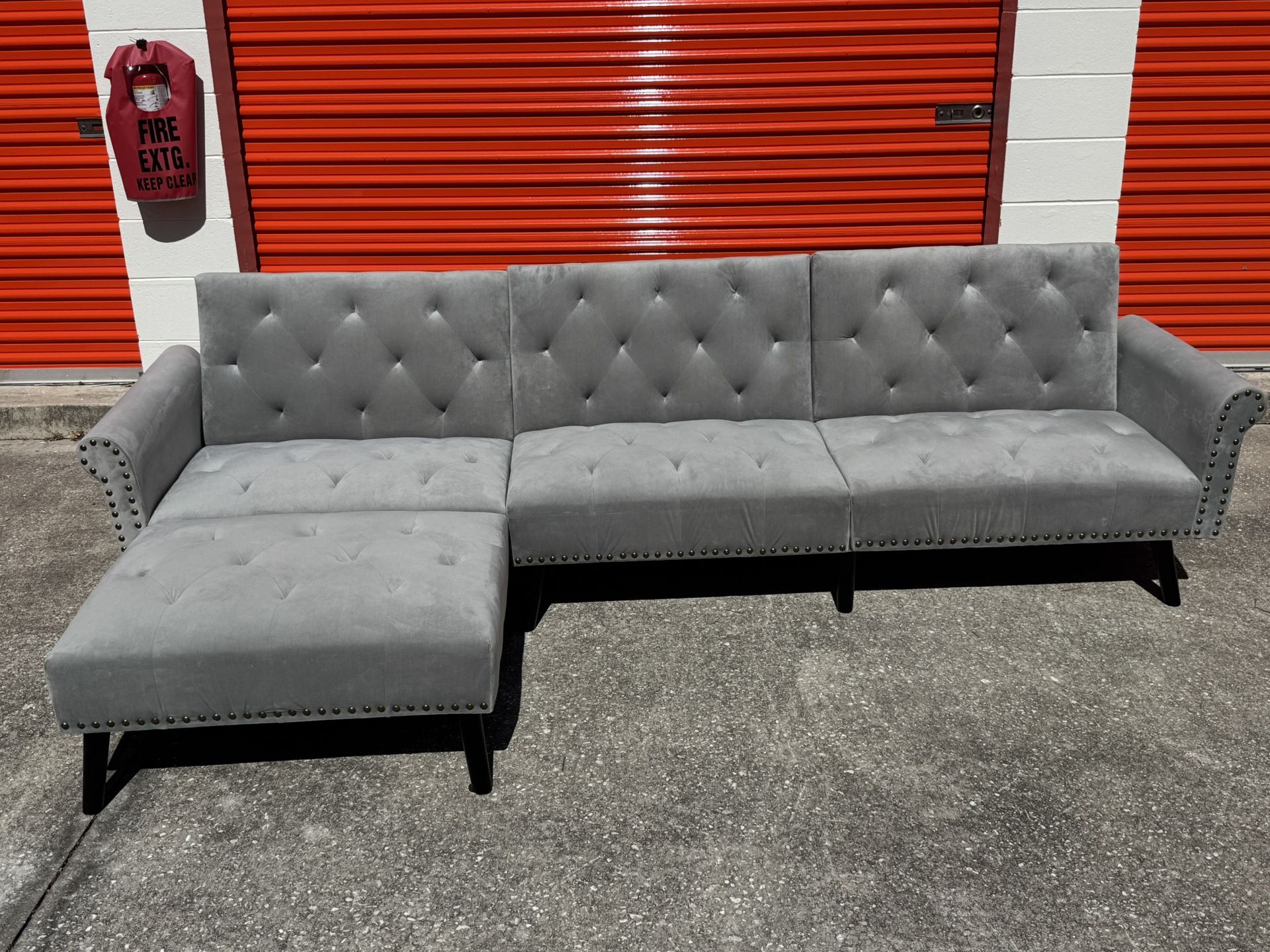 Gray Sectional Couch