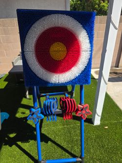 Axe throw set with Ninja stars
