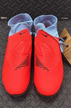 Nike Phantom 6 High DF FG Pro Football Soccer Cleats with Sock Collar Boots Shoes Tachones Taxos