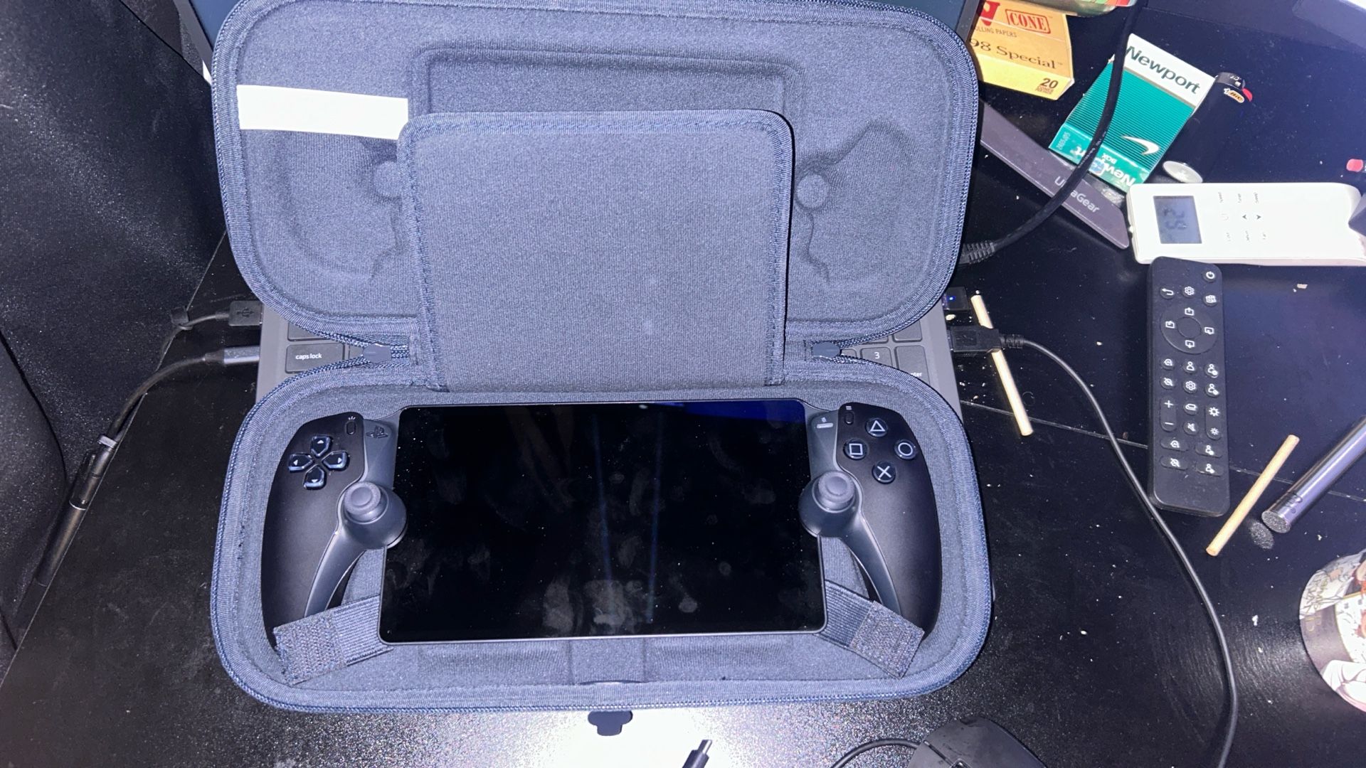 PlayStation Portal Midnight Black With Case