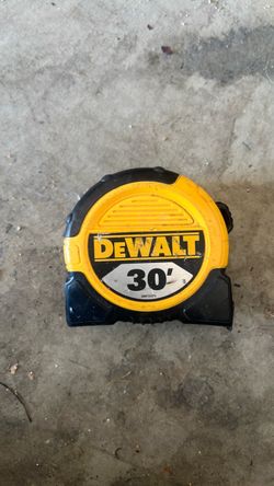 Dewalt 30’ tape measure