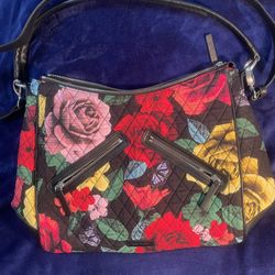 Vera Bradley  Havana Rose Vivian Hobo Bag