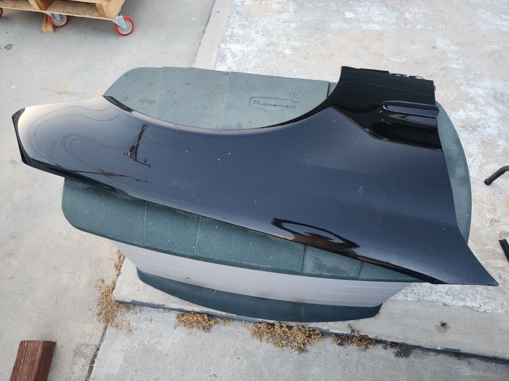 Right Front Fender Black 2002 Mercedes Benz C230 Kompressor Hatch