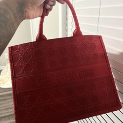 Red Dior Bag 