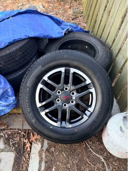 18" Toyota Tacoma TRD OEM wheels rims 10641 4Runner 2024 2025 2026 MICHELIN