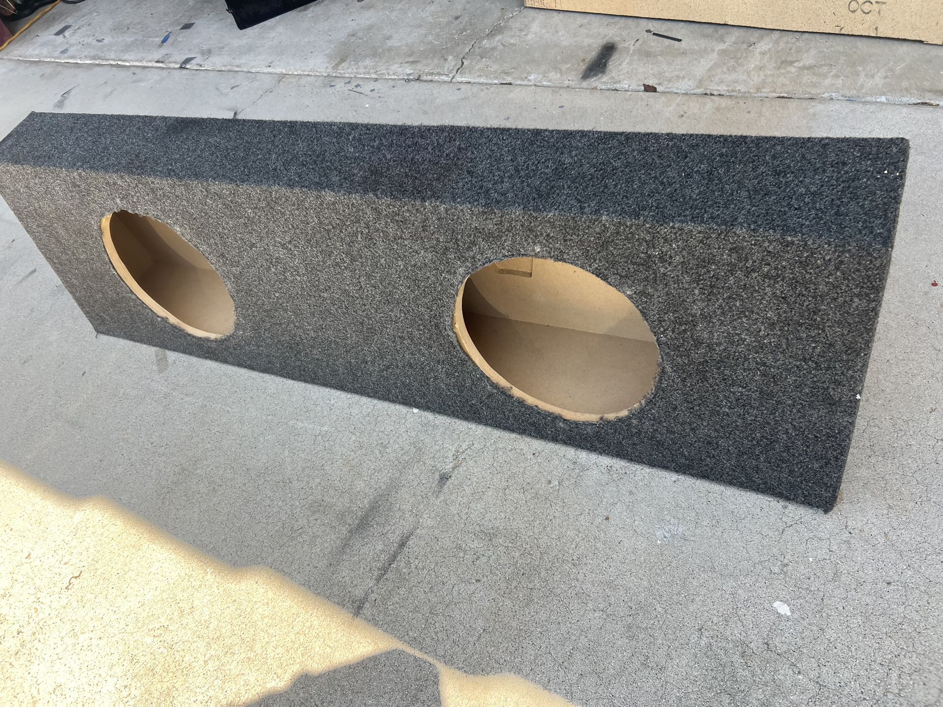 ($120 Firm) 2 12s single cab sub box