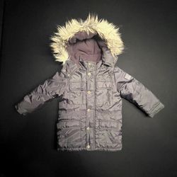 Kids Size Small 4T Winter Jacket By Guess