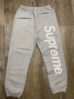 Grey supreme pants size M-L