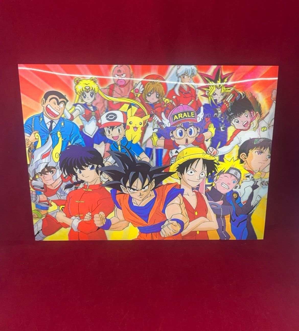 Anime 3D Holographic Lenticular Motion Poster