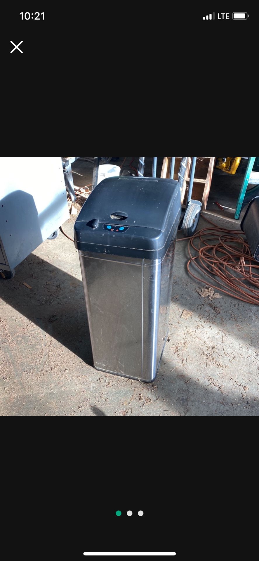 Touch less Kitchen Trash Can