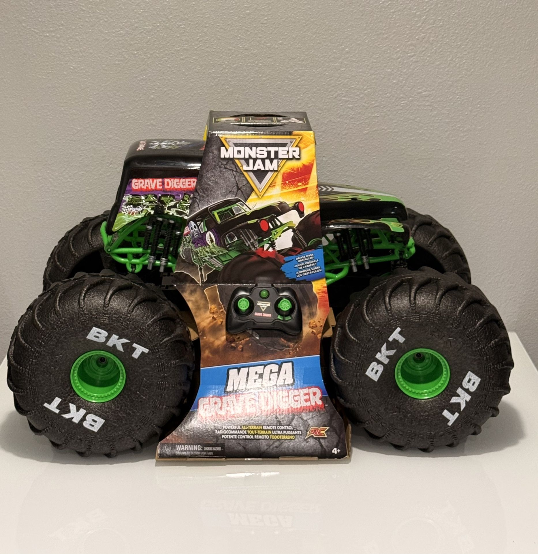 NEW GRAVE DIGGER ALL TERRAIN REMOTE CONTROL $80