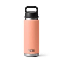 YETI Rambler 26 oz Lowcountry Peach BPA Free Bottle with Chug Cap (Original $50)