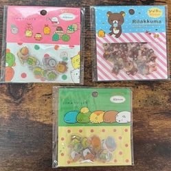 Three NEW Packs of Japanese Stickers $10 for All xox