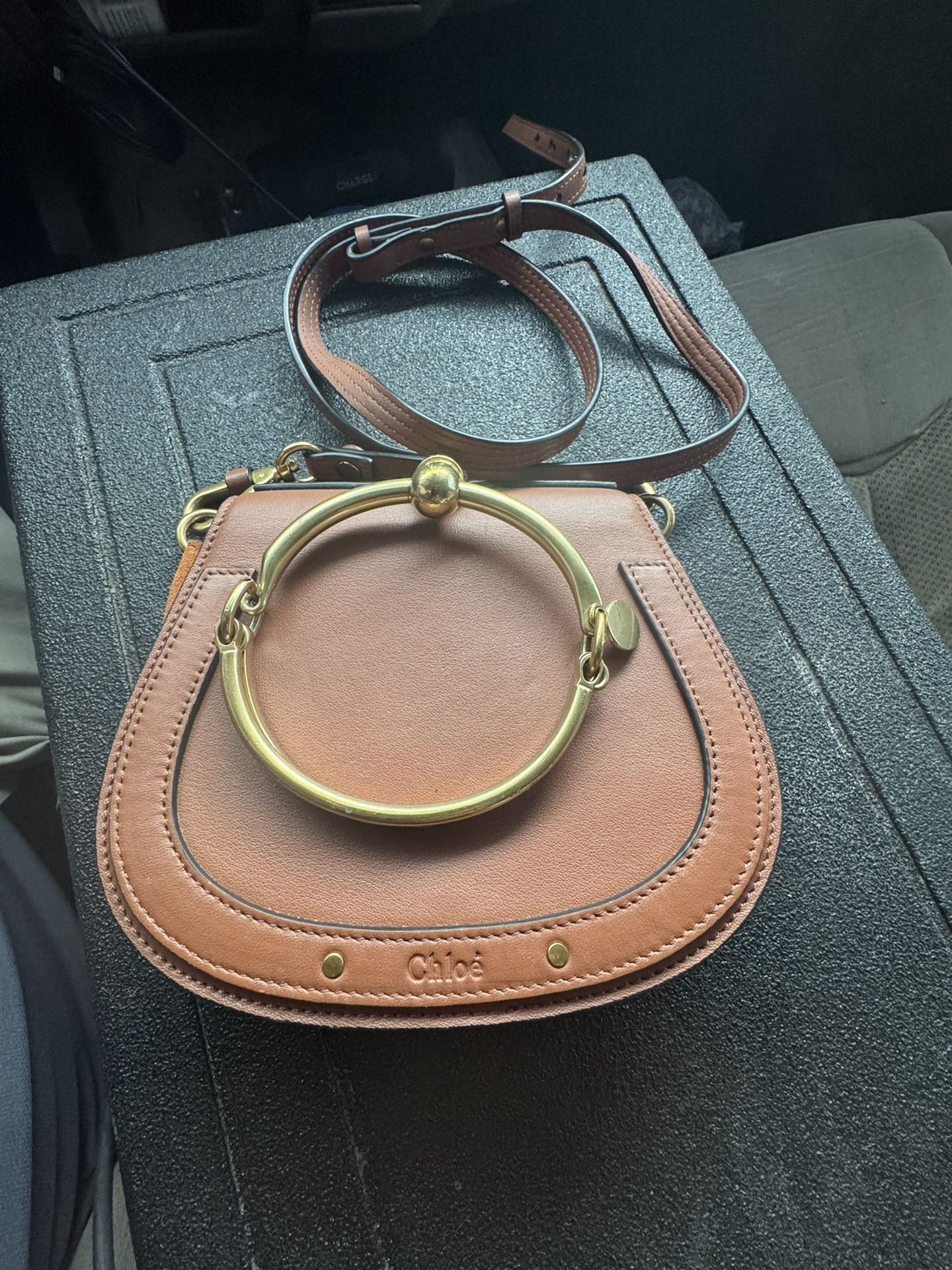 Medium Nile Crossbody Bag Leather